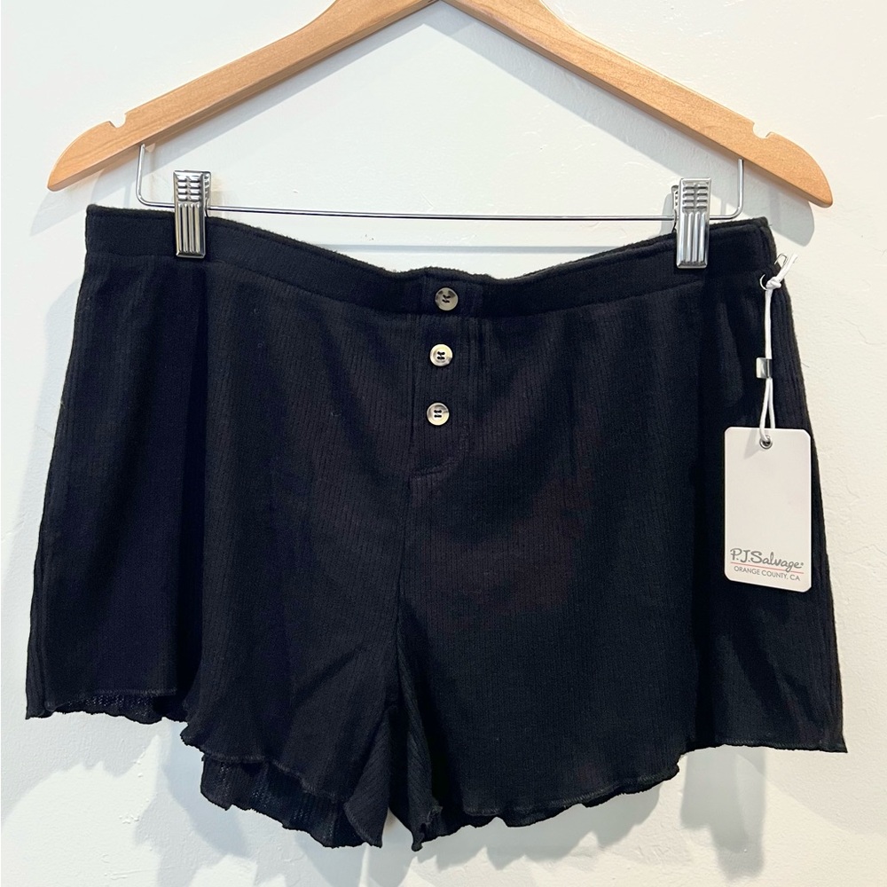 NWT  PJ Salvage Black Women's Shorts
